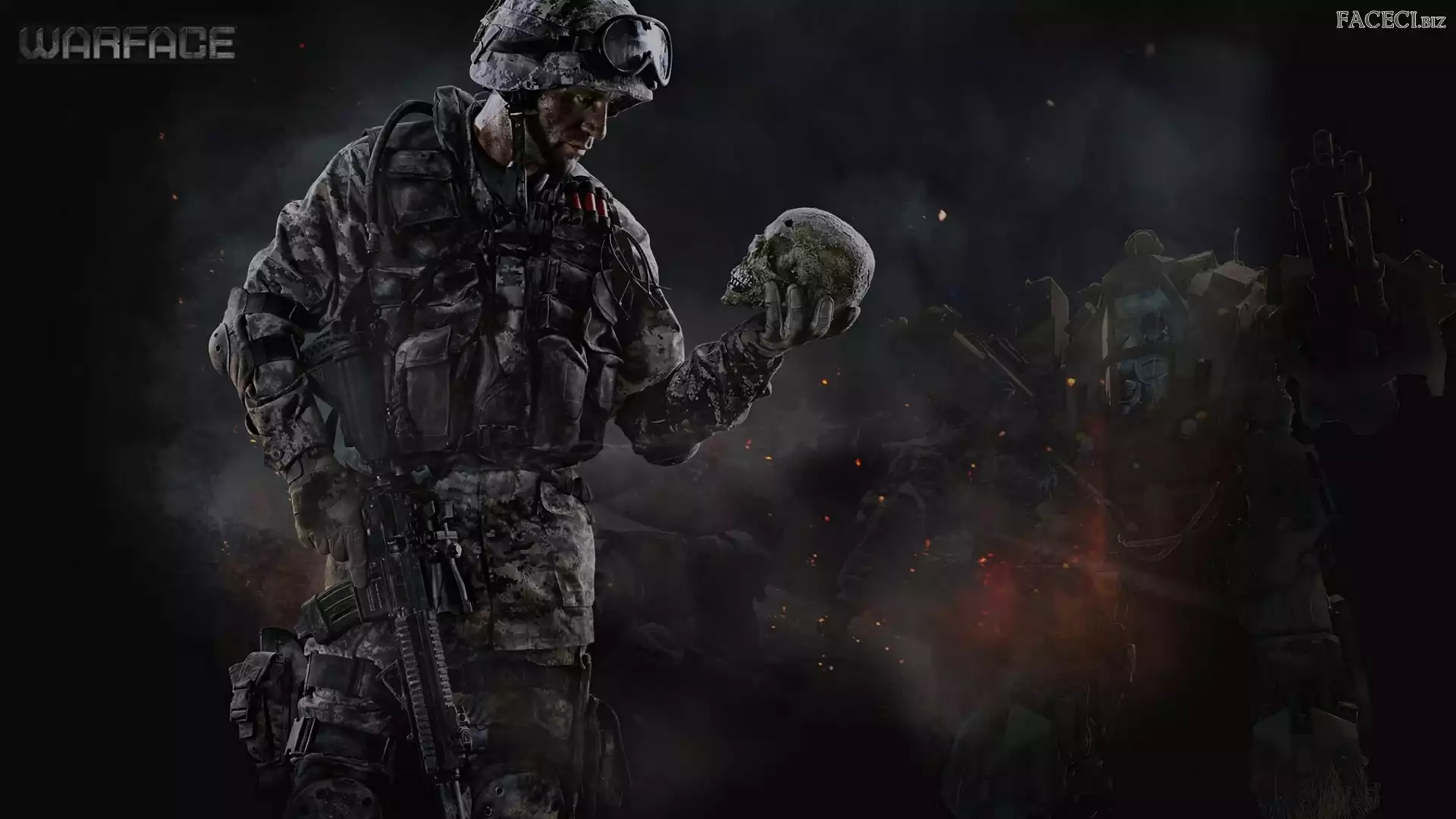 Warface, Czaszka, Gra, Żołnierz